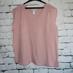 Pure Energy | Blush Sleeveless Blouse